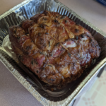 Smoked Prime Rib with Garlic and Herb Butter