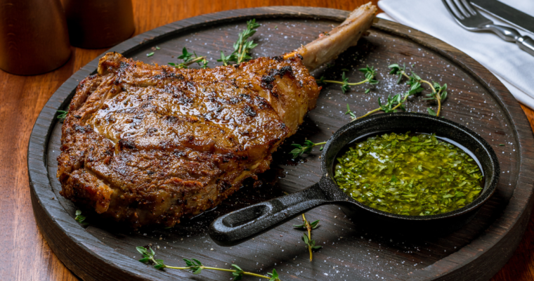 Tomahawk Steak in the Oven