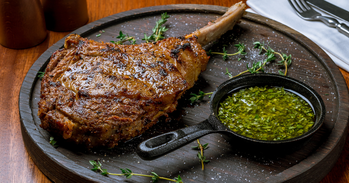 Tomahawk Steak in the Oven